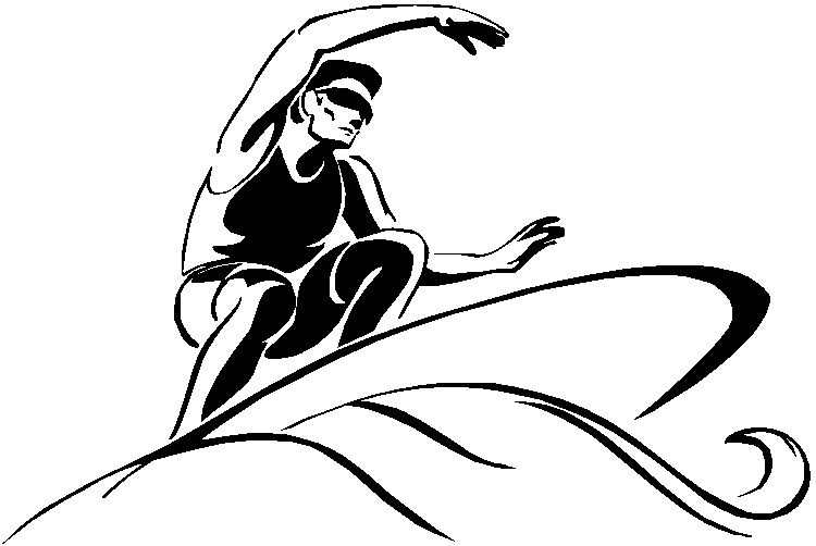 Clipart waves coloring page. Surfing drawing at getdrawings