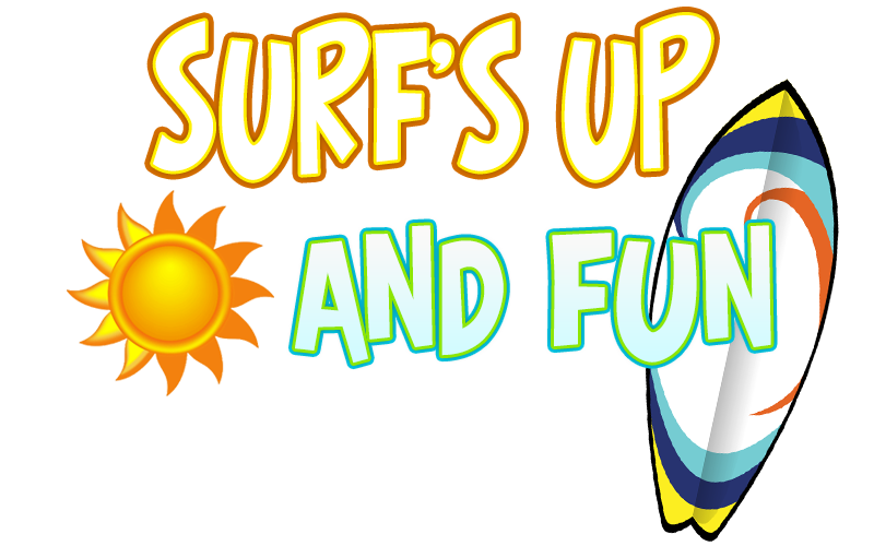 clipart waves surfing