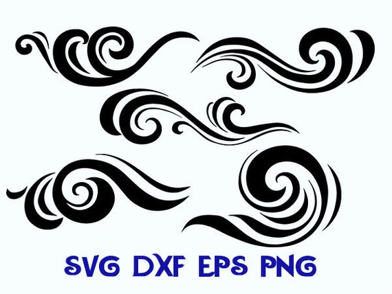 clipart waves svg
