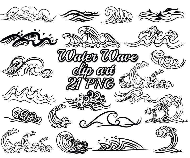 clipart waves water wave