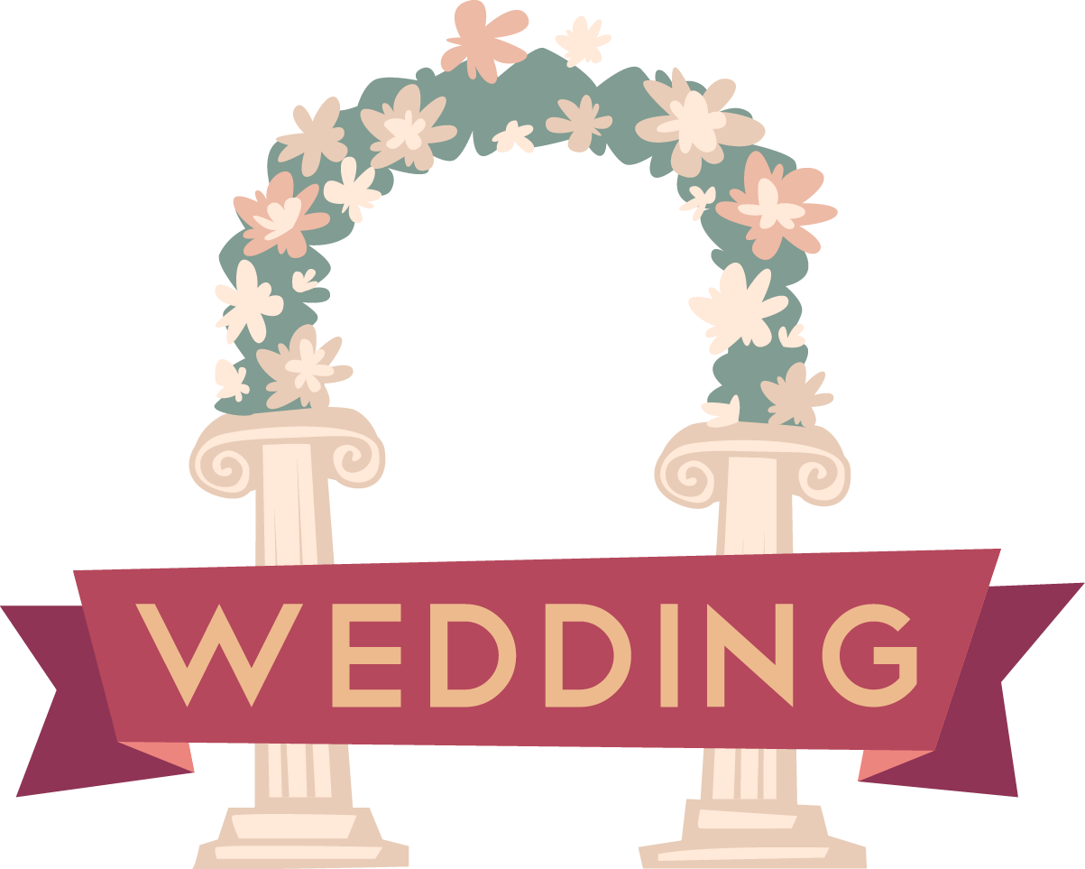 clipart wedding archway