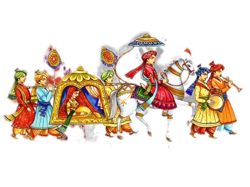 marriage clipart rajasthani 1615858. 