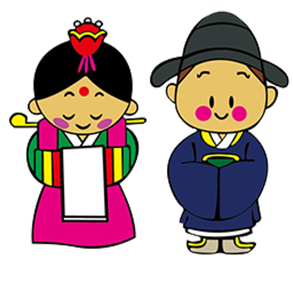 Peach clipart wedding. South korea cartoon clip