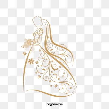 marriage clipart bridal