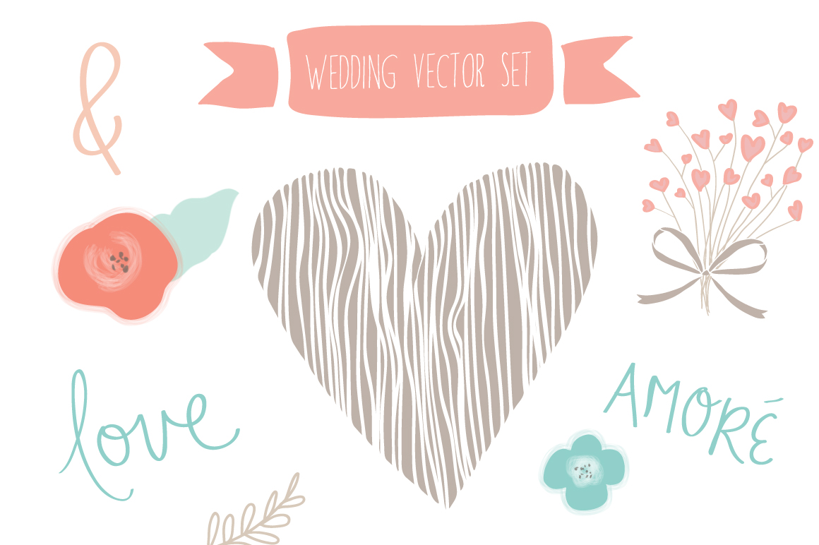 clipart wedding vector