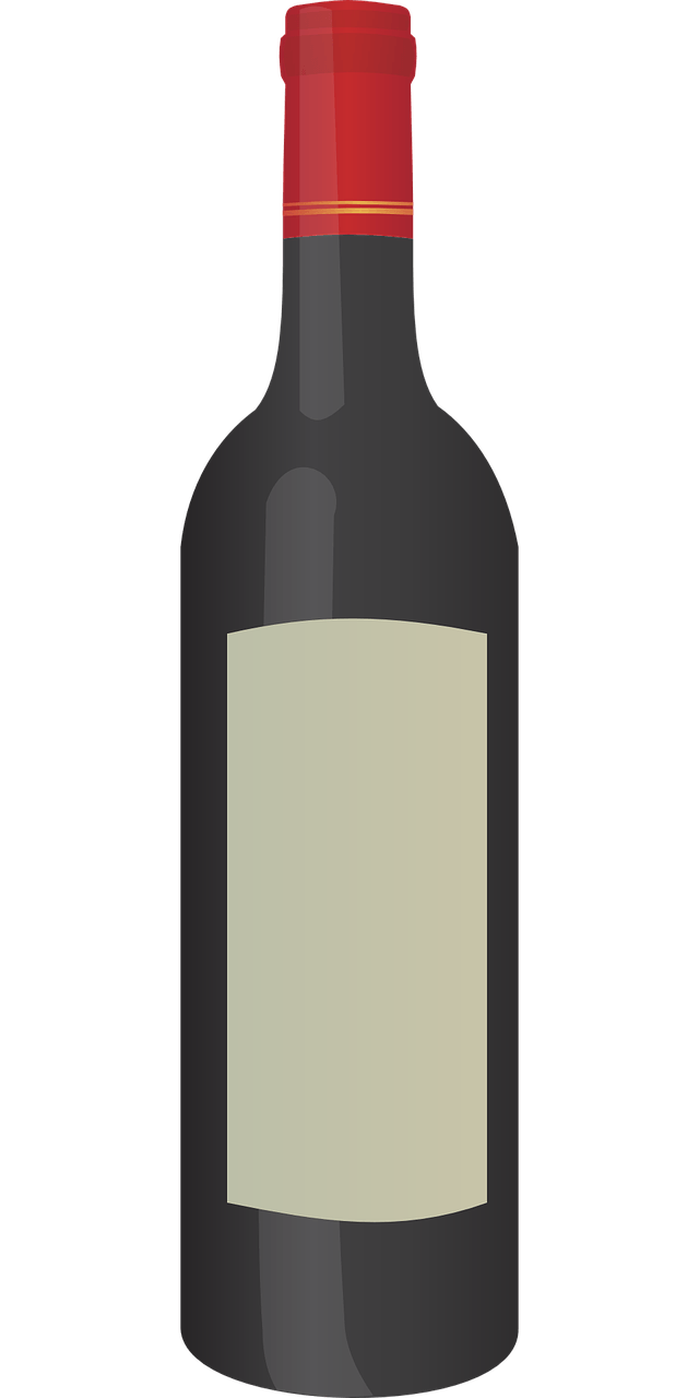clipart wedding wine