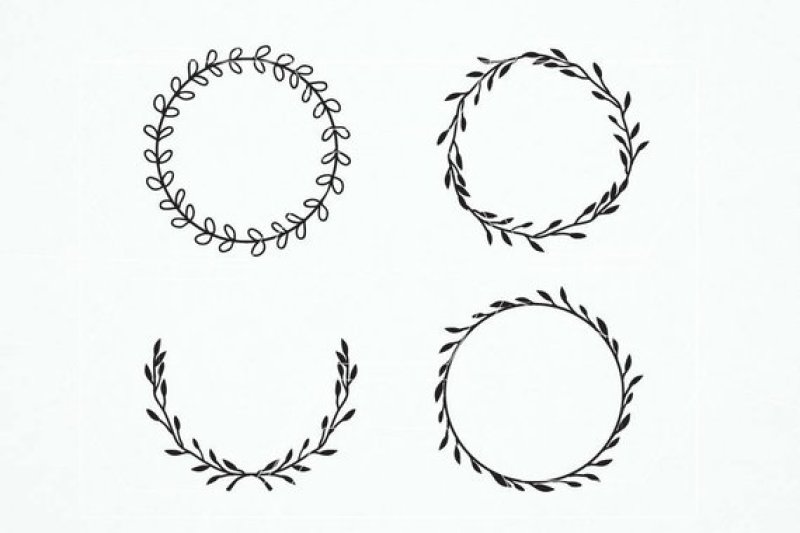 laurel clipart wedding