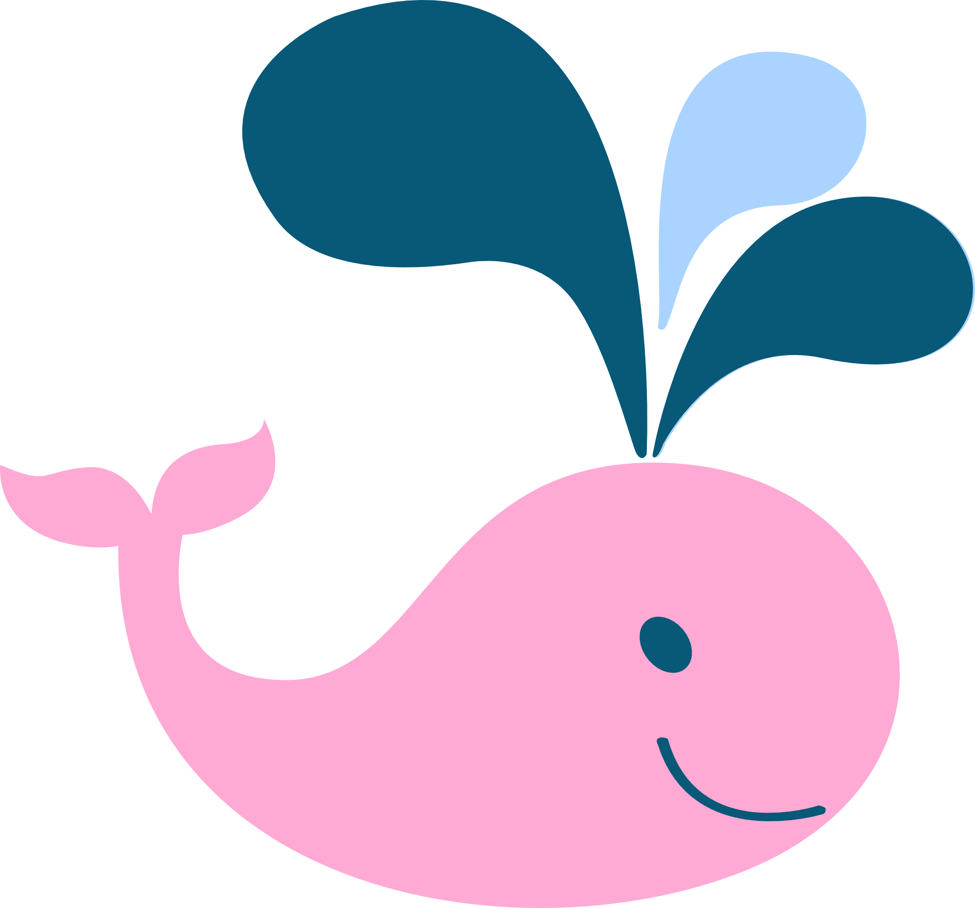 clipart whale baby beluga