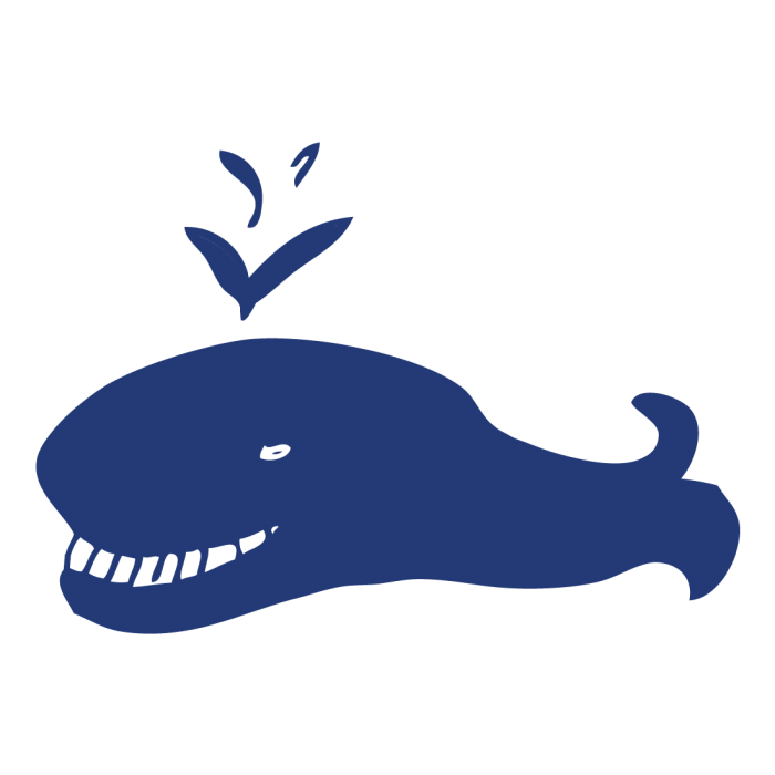 clipart whale basic