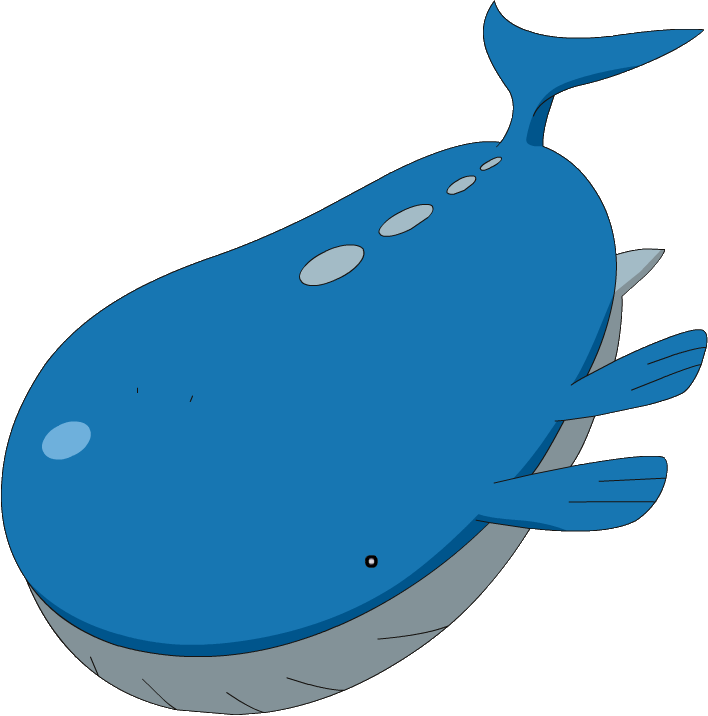 Clipart whale big blue. Wailord project pokemon wiki