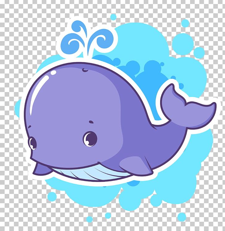 clipart whale cartoon character