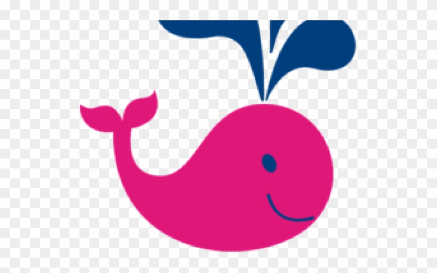 clipart whale colorful