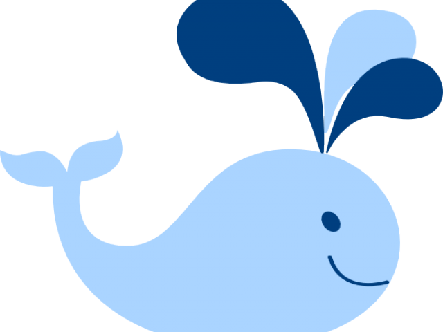 clipart whale easy