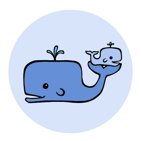 clipart whale free baby