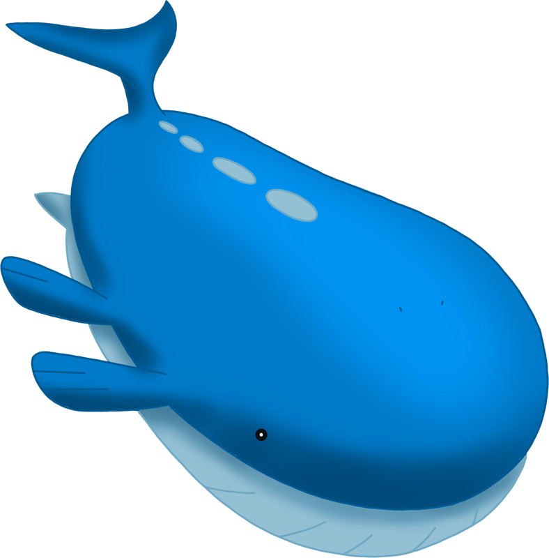 clipart whale immense