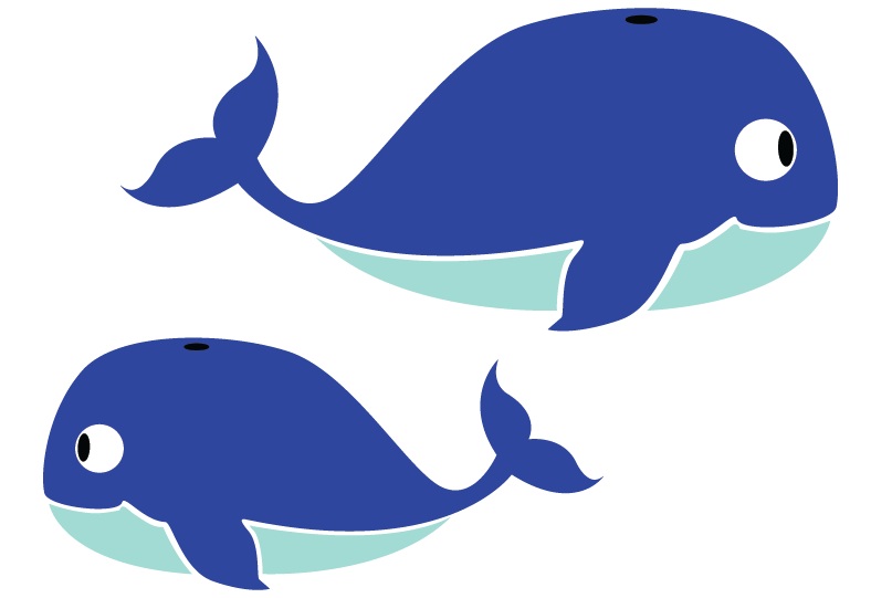 Free images for kids. Clipart whale kid