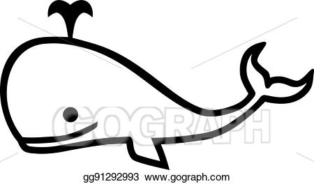 clipart whale outline