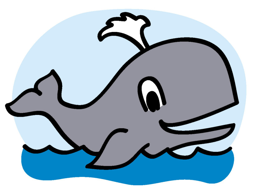 clipart whale public domain
