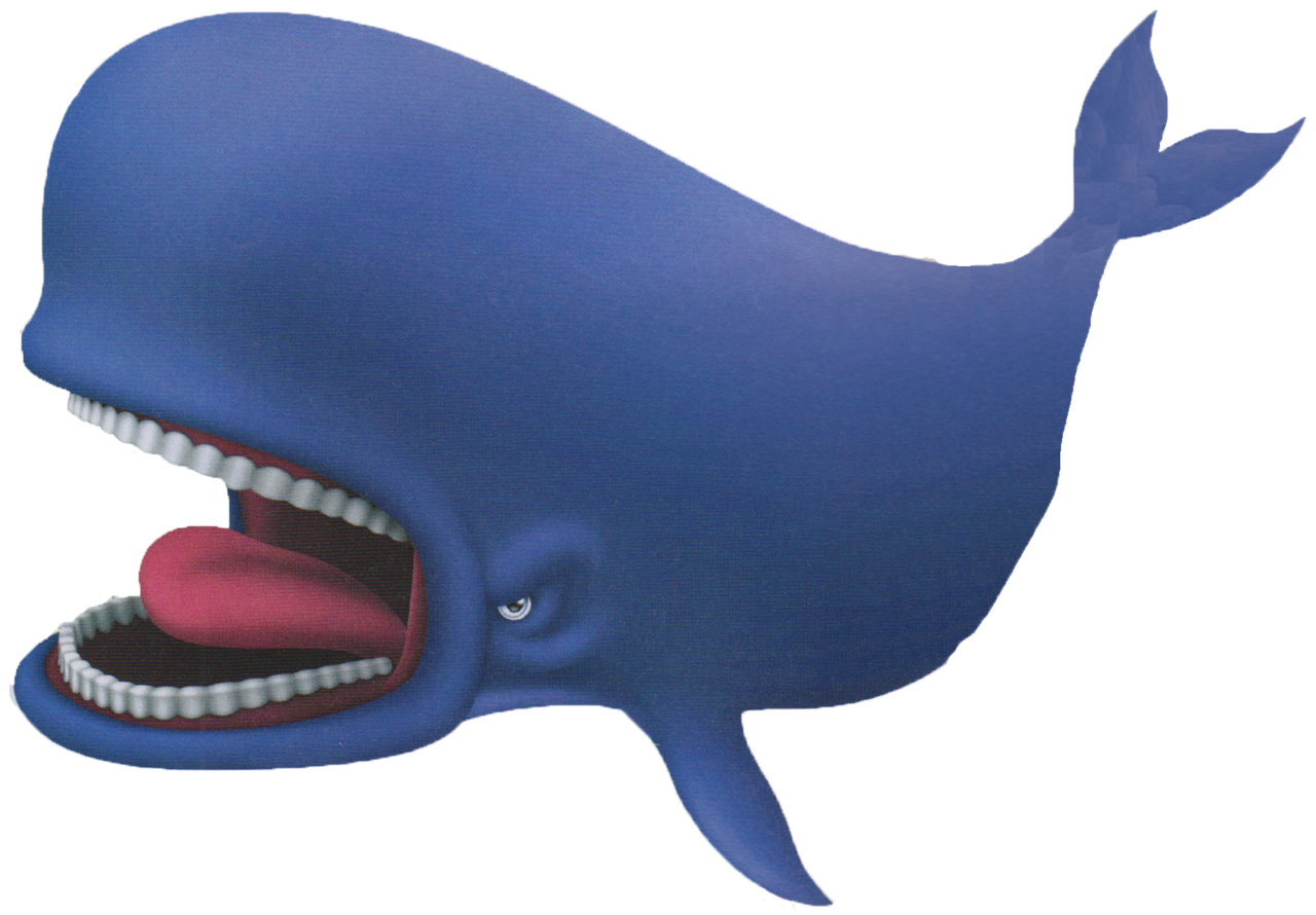 art clip Sperm whale
