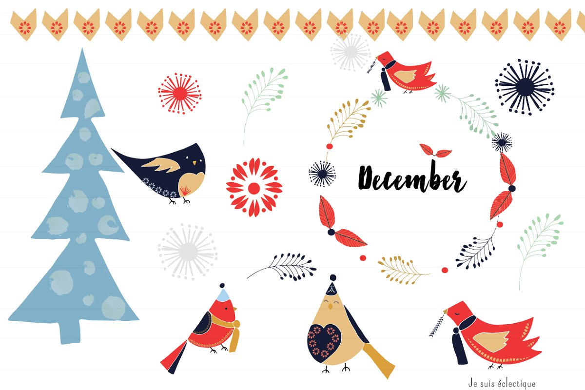 clipart winter christmas