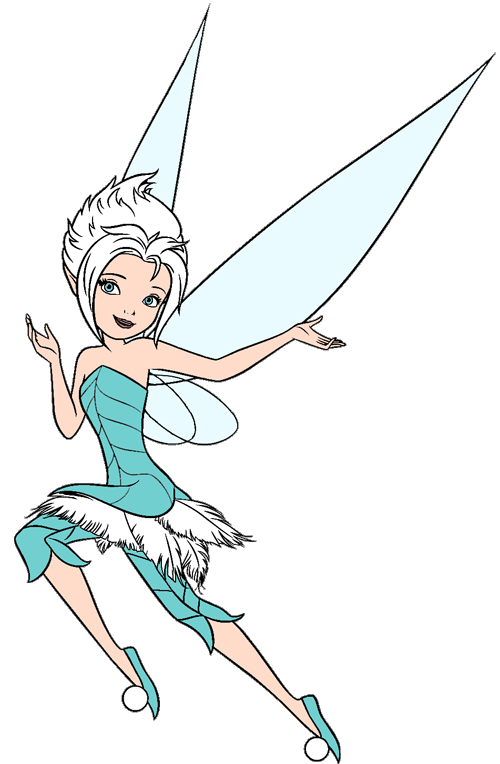 clipart winter fairy