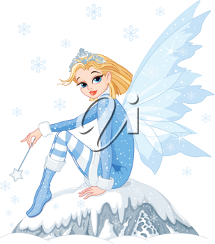 fairy clipart winter