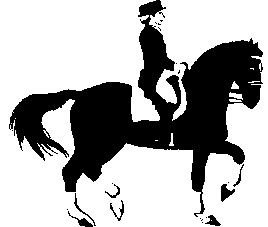 Clipart winter horse. Spring into dressage at
