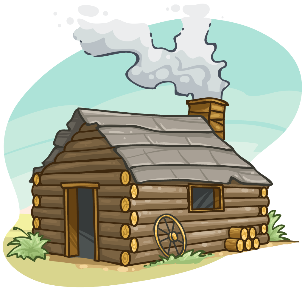 cottage clipart animated
