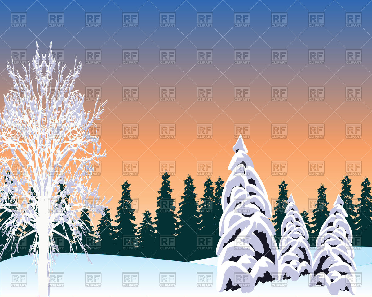 Free download clip art. Winter clipart morning