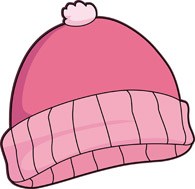 clipart winter pink