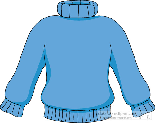 Winter clip art bay. Clothes clipart sweater