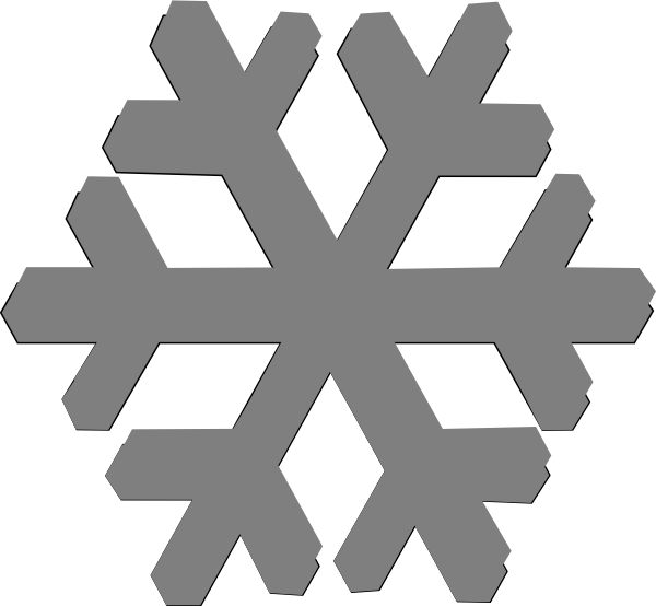 Snowflake clipart vector. Cold decorative borders thermometer