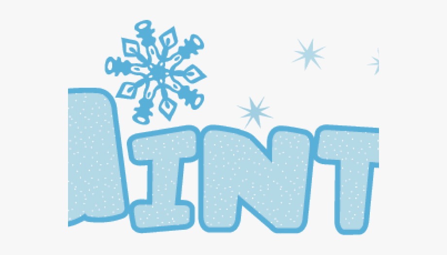 winter clipart word