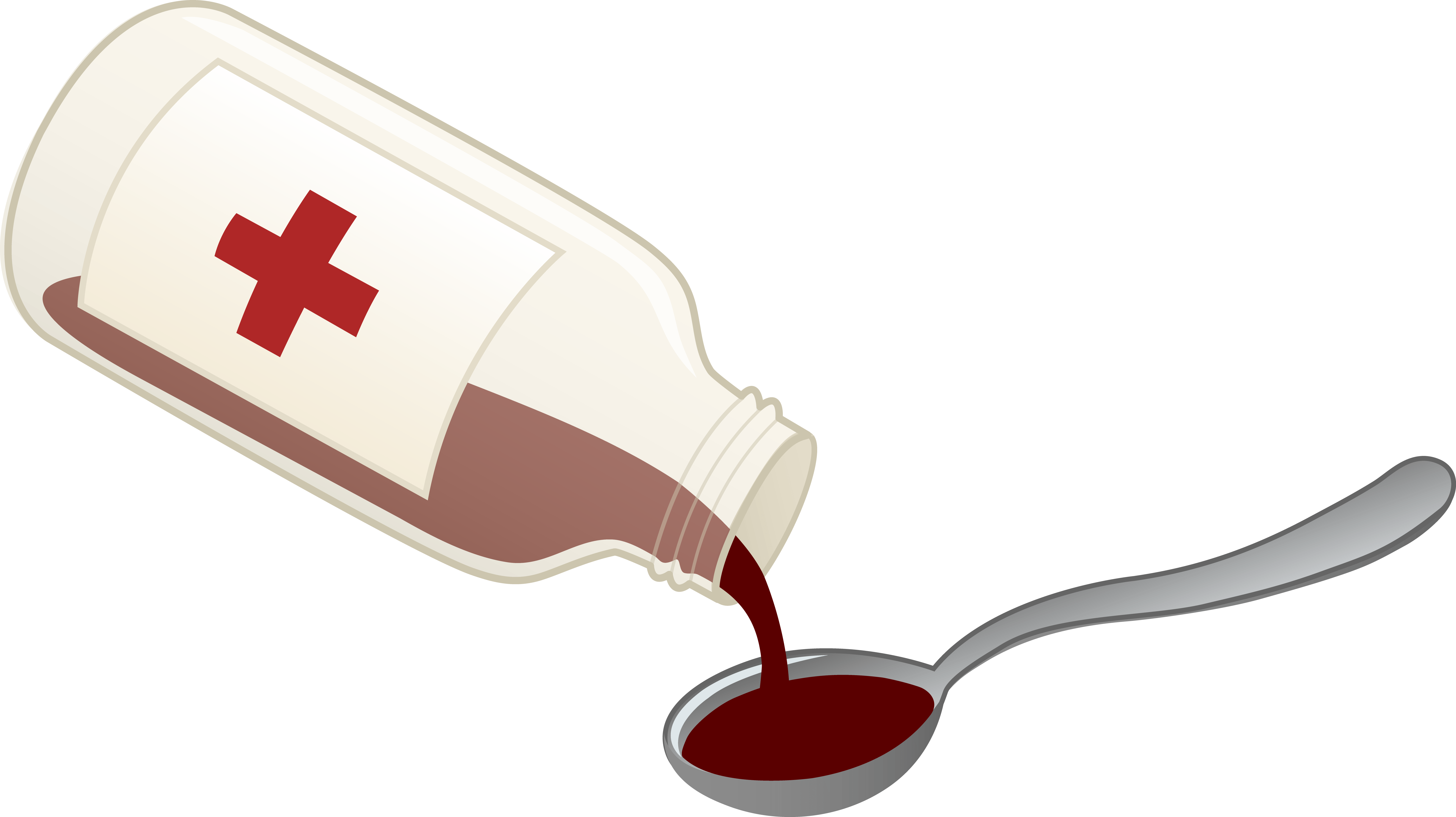 40+ Koleski Terbaik Syrup Medicine Clipart Black And White - My Red