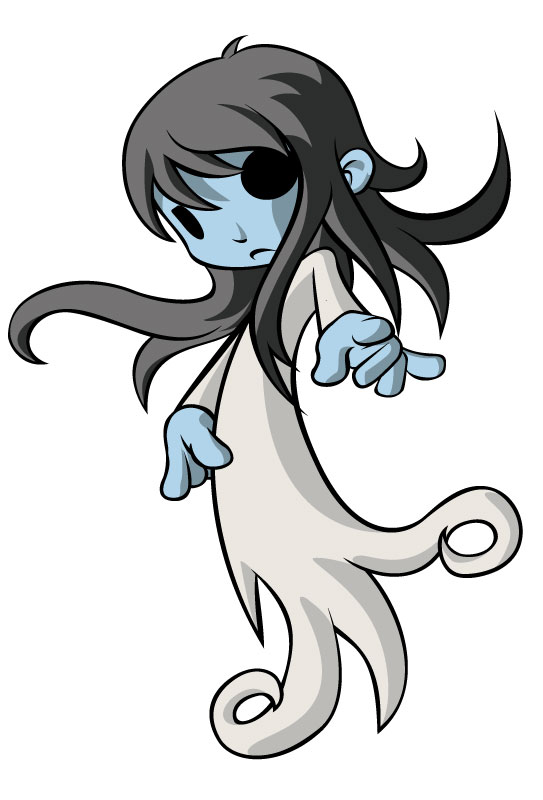 spooky clipart ghost girl
