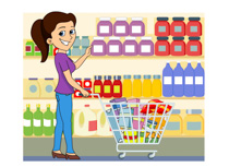 Grocery clipart grocery flyer.  shopping clipartlook