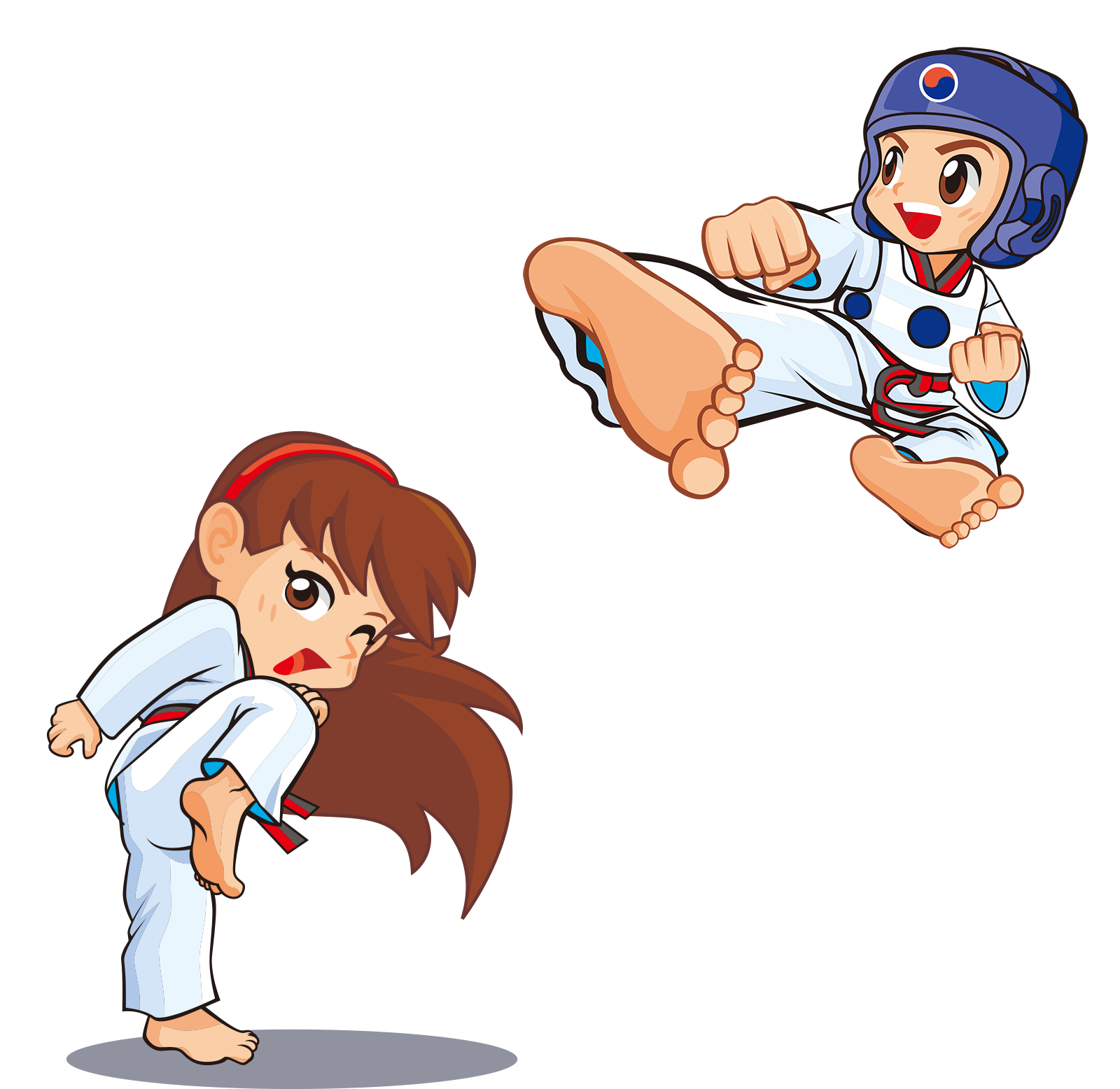 Clipart woman karate, Clipart woman karate Transparent FREE for ...