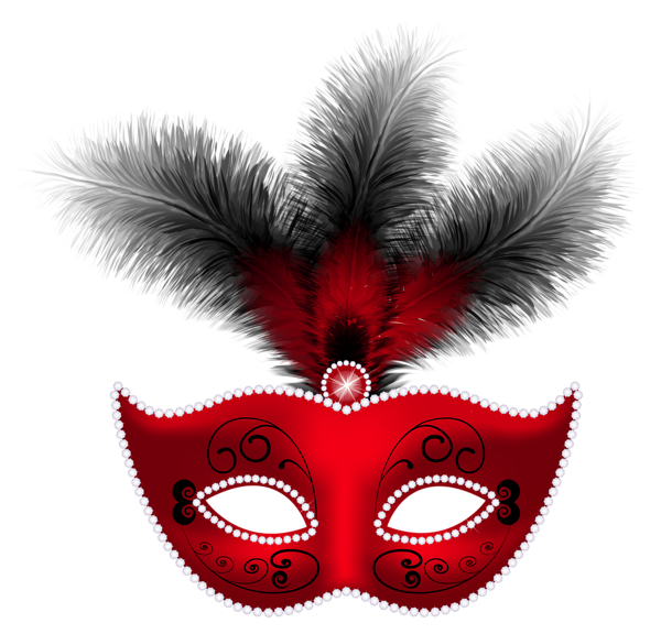 mask clipart colourful