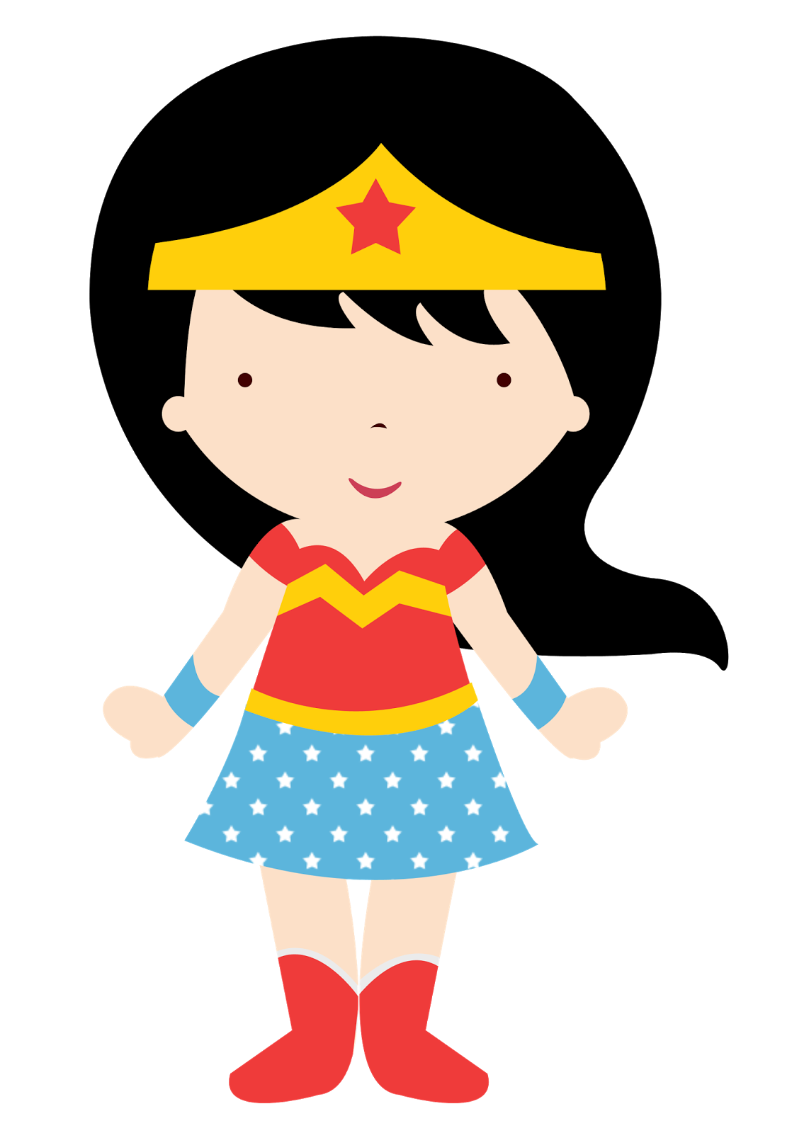 Baby in different styles. Lego clipart wonder woman