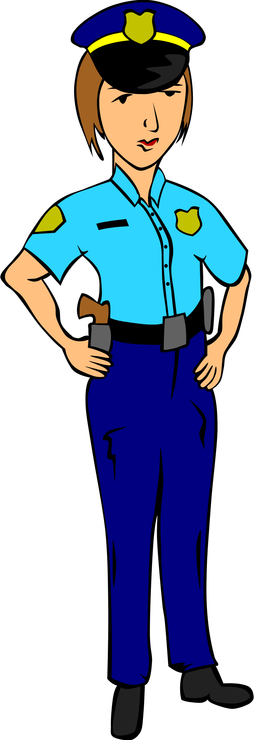 cop clipart animated