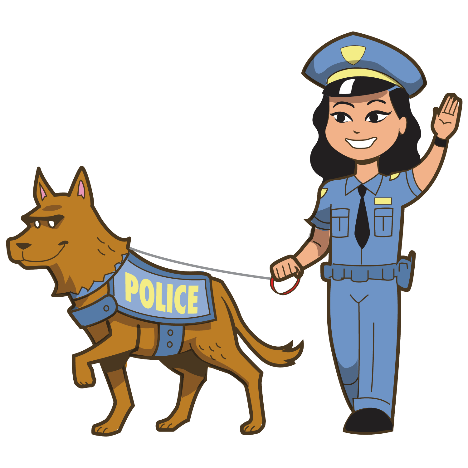 Police officer royalty free. Policeman clipart female