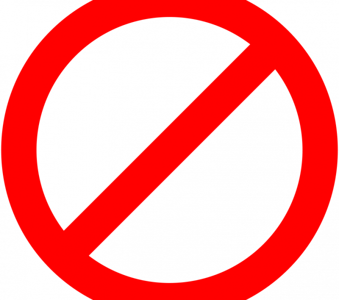 No sign cute free. Clipart woman thinking