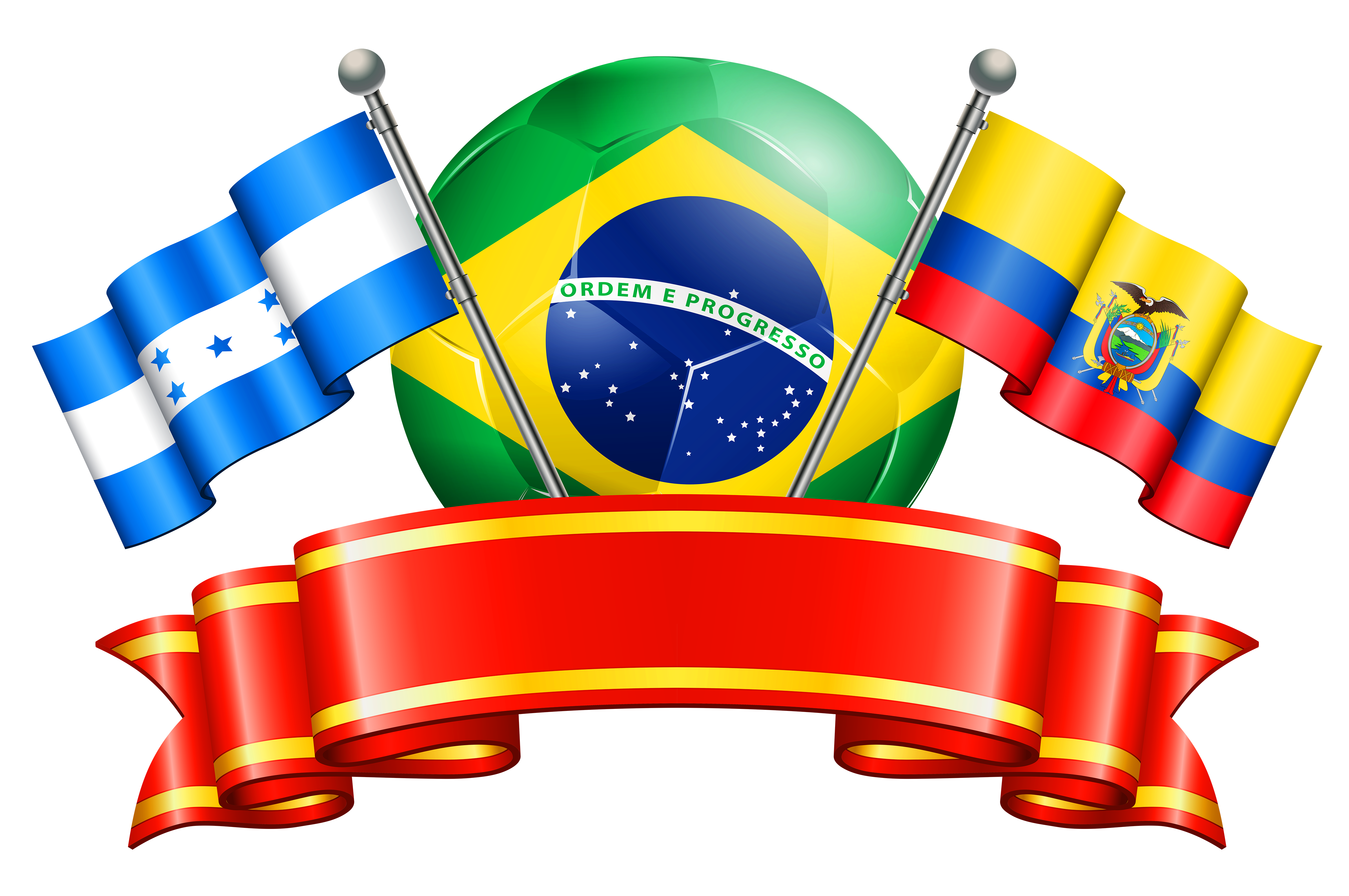 clipart world flags