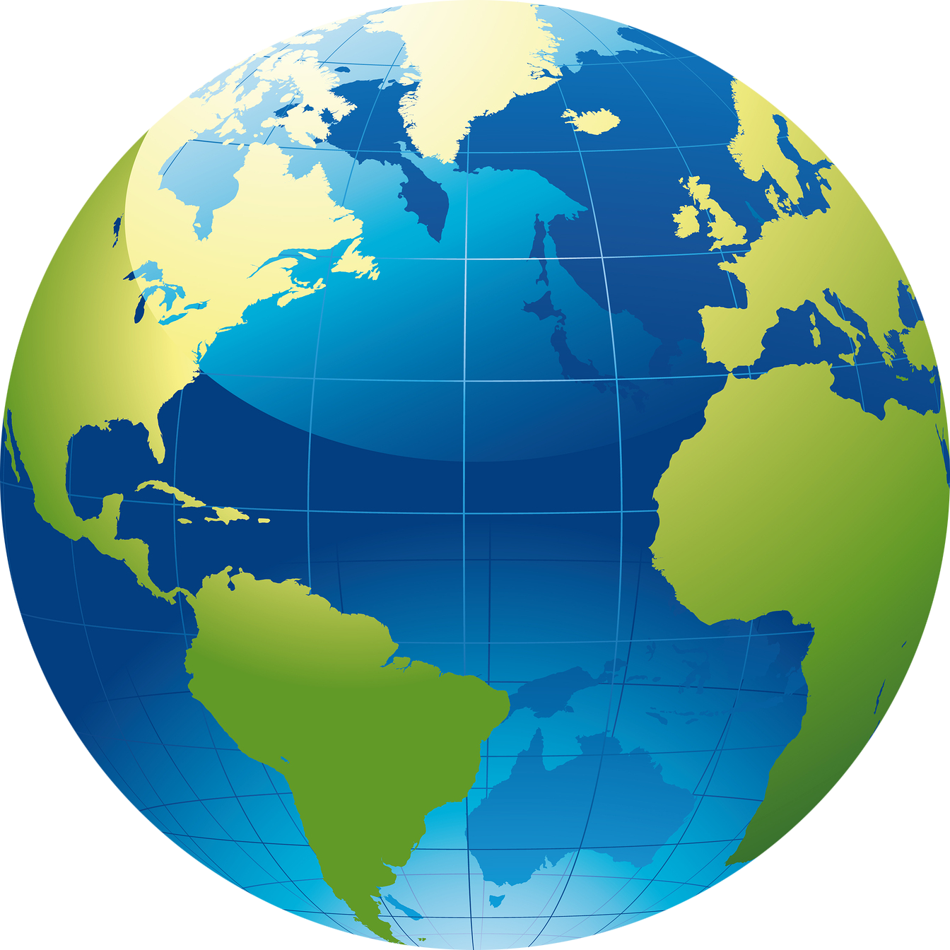 clipart world globe europe