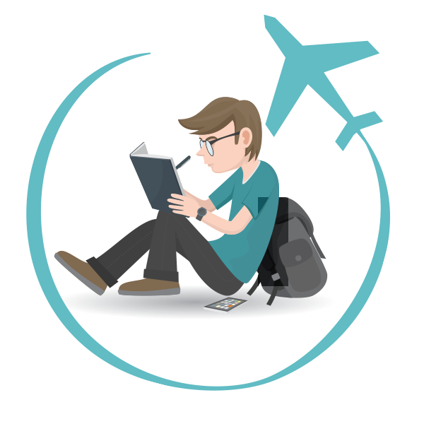 traveling clipart abroad