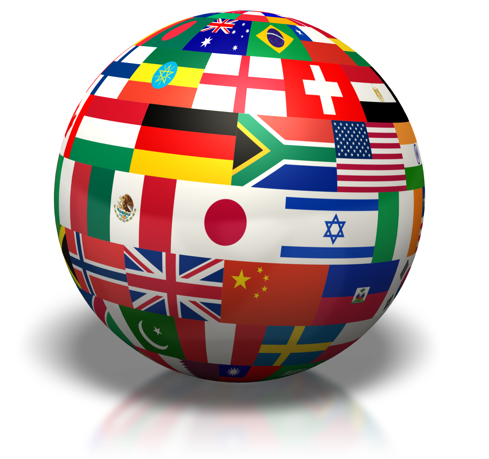 flags clipart multicultural