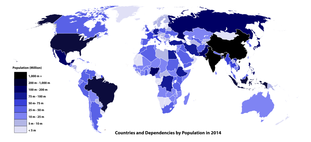 Clipart world world population. Wikiwand a map of