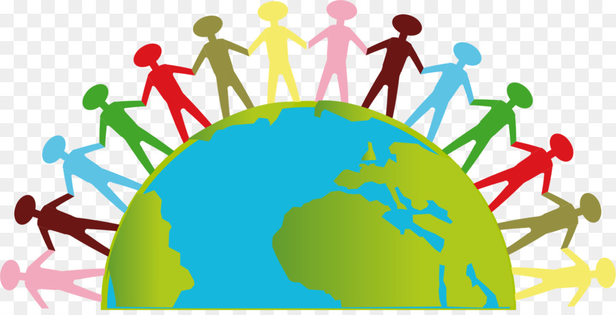 Day earth green . Clipart world world population