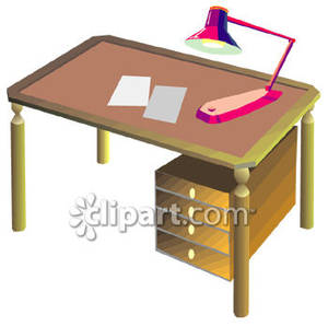 A wooden royalty free. Clipart writing desk clipart