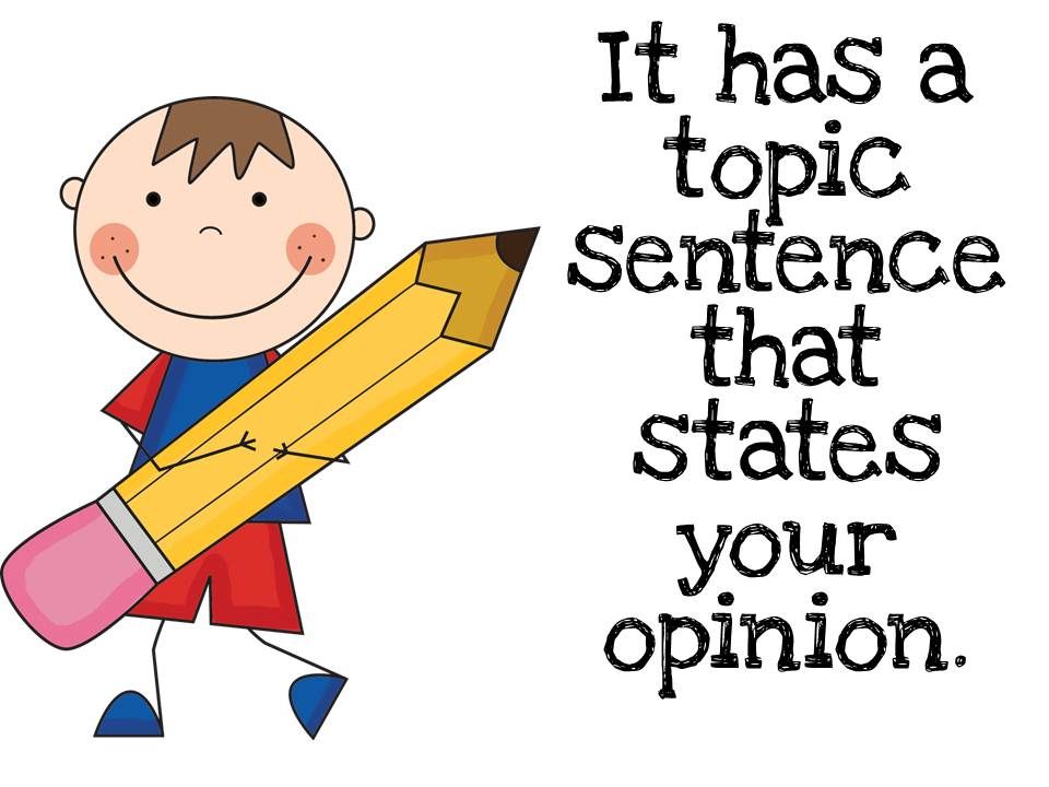 clipart writing opinion writing